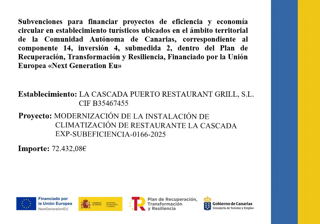 Modernización del sistema de climatización del restaurante